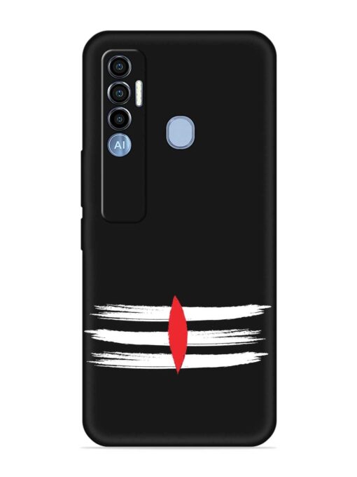 Mahadev Tilak Vector Embossed Soft Silicone Case for Tecno Spark 7 Pro