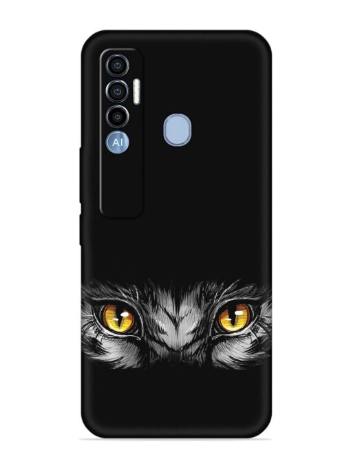 Scary Eye Embossed Soft Silicone Case for Tecno Spark 7 Pro Zapvi