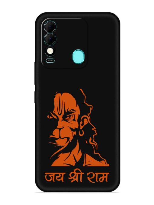 Angry Hanuman Embossed Soft Silicone Case for Tecno Spark 8 Zapvi