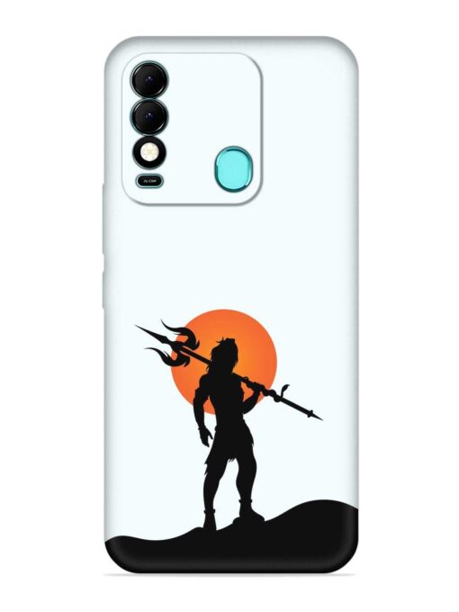 Lord Mahadev Trendy Embossed Soft Silicone Case for Tecno Spark 8 Zapvi