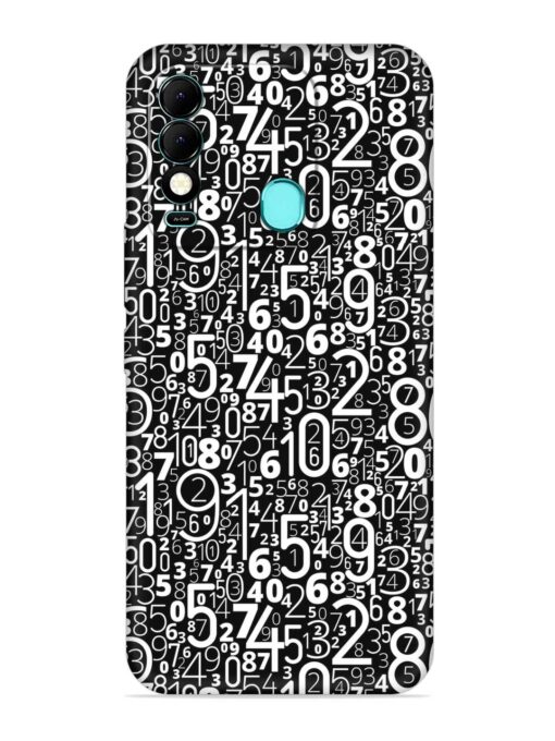 Many Numbers Different Embossed Soft Silicone Case for Tecno Spark 8 Zapvi