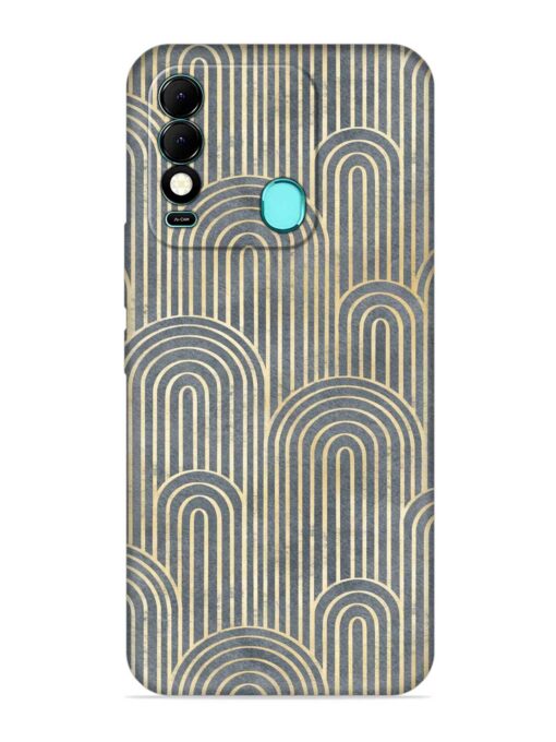 Art Deco Style Embossed Soft Silicone Case for Tecno Spark 8 Zapvi