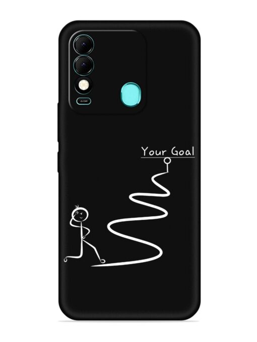 Your Goal Embossed Soft Silicone Case for Tecno Spark 8 Zapvi