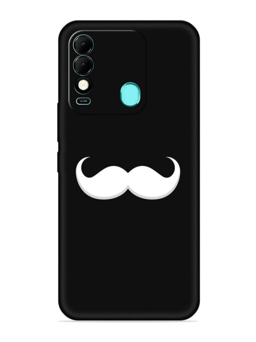 Mustache Vector Embossed Soft Silicone Case for Tecno Spark 8 Zapvi