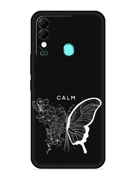 Calm Embossed Soft Silicone Case for Tecno Spark 8