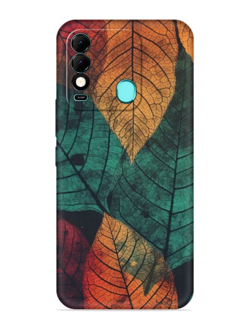 Leaves Artwork Embossed Soft Silicone Case for Tecno Spark 8 Zapvi