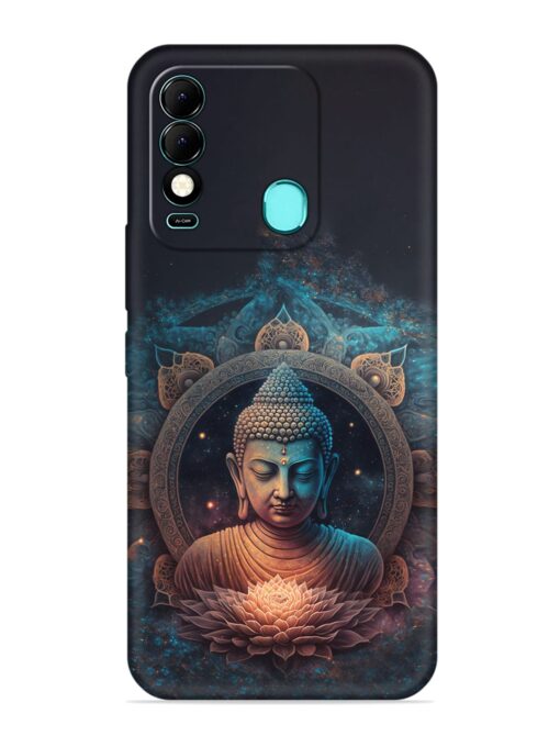 Gautam Buddha Embossed Soft Silicone Case for Tecno Spark 8 Zapvi