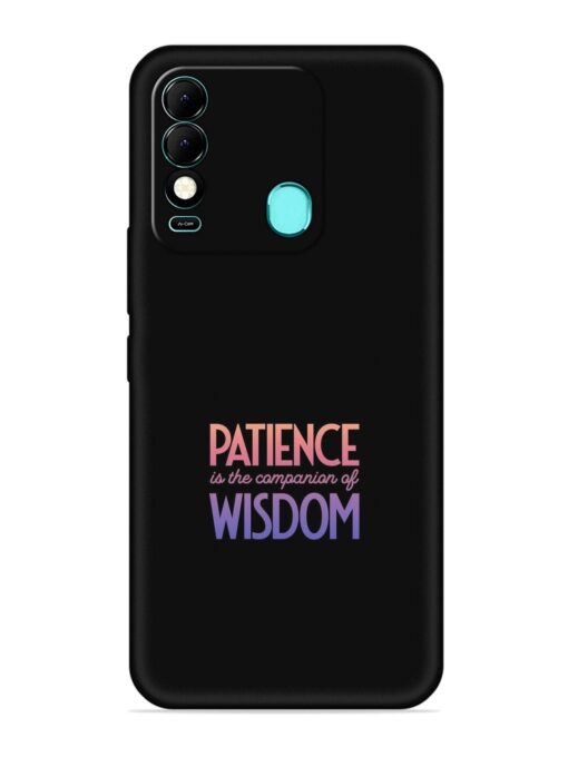 Patience Is The Embossed Soft Silicone Case for Tecno Spark 8 Zapvi