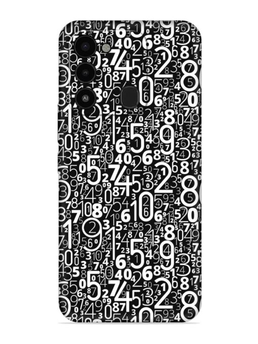 Many Numbers Different Embossed Soft Silicone Case for Tecno Spark 8C Zapvi