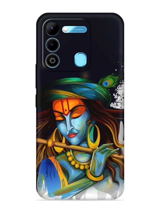 Krishna Art Embossed Soft Silicone Case for Tecno Spark 9