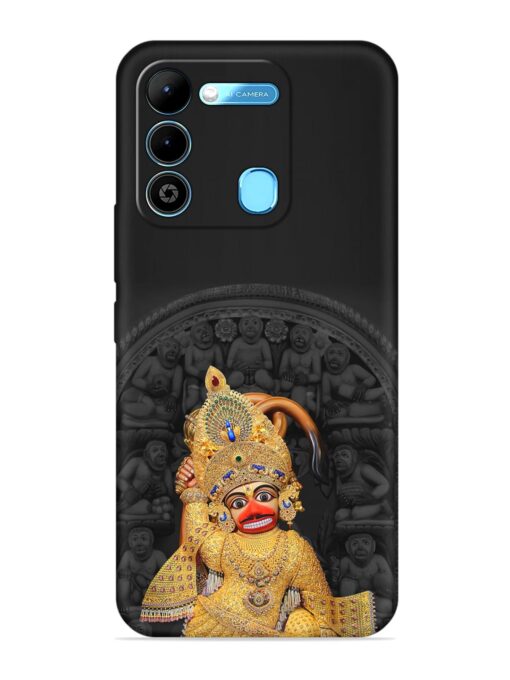 Indian Gold Hanuman Embossed Soft Silicone Case for Tecno Spark 9