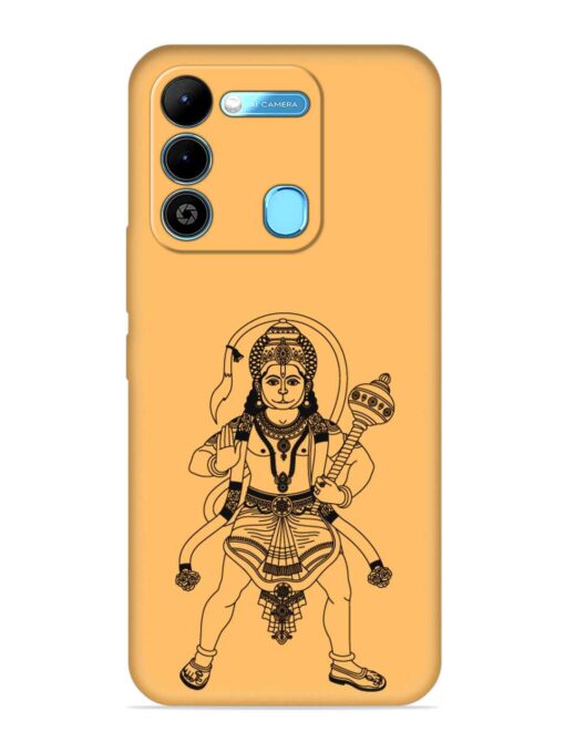 Indian God Hanuman Embossed Soft Silicone Case for Tecno Spark 9 Zapvi