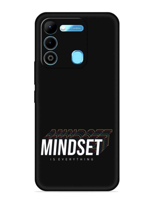 Mindset Everything Slogan Embossed Soft Silicone Case for Tecno Spark 9 Zapvi