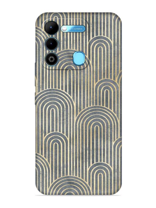 Art Deco Style Embossed Soft Silicone Case for Tecno Spark 9 Zapvi