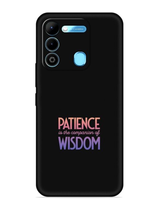 Patience Is The Embossed Soft Silicone Case for Tecno Spark 9 Zapvi