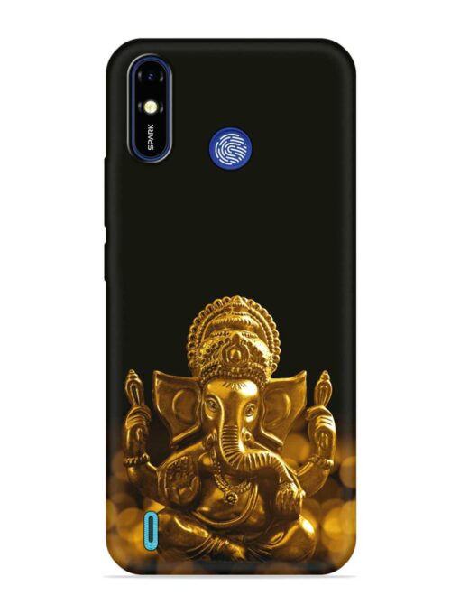 Lord Ganesha Indian Festival Embossed Soft Silicone Case for Tecno Spark Go (2019)