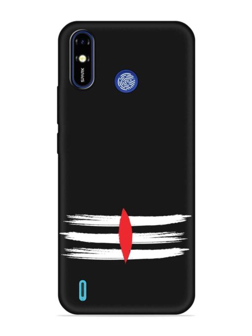 Mahadev Tilak Vector Embossed Soft Silicone Case for Tecno Spark Go (2019)