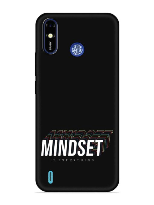 Mindset Everything Slogan Embossed Soft Silicone Case for Tecno Spark Go (2019)