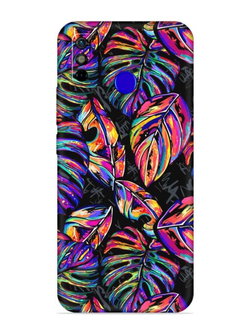 Tropical Seamless Vector Embossed Soft Silicone Case for Tecno Spark Go (2020) Zapvi