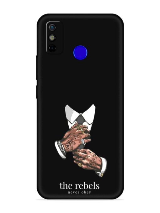 Rebels Slogan Man Embossed Soft Silicone Case for Tecno Spark Go (2020)