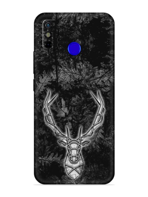 Ancient Deer Embossed Soft Silicone Case for Tecno Spark Go (2020) Zapvi