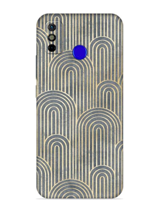 Art Deco Style Embossed Soft Silicone Case for Tecno Spark Go (2020) Zapvi