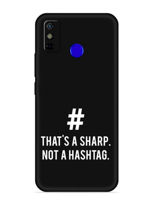 Thats Sharp Not Embossed Soft Silicone Case for Tecno Spark Go (2020) Zapvi