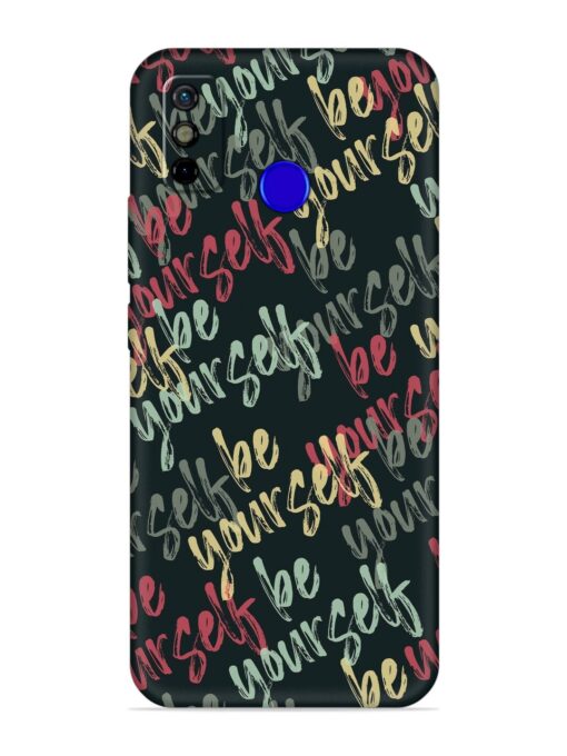 Yourself Seamless Embossed Soft Silicone Case for Tecno Spark Go (2020)