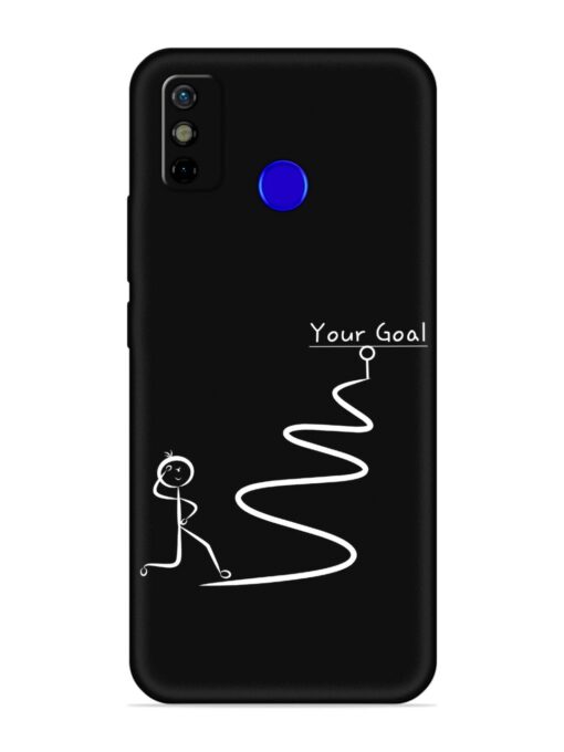 Your Goal Embossed Soft Silicone Case for Tecno Spark Go (2020)