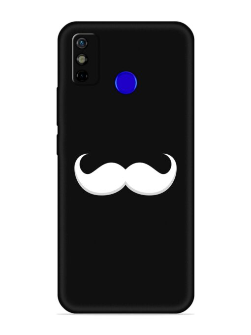 Mustache Vector Embossed Soft Silicone Case for Tecno Spark Go (2020) Zapvi