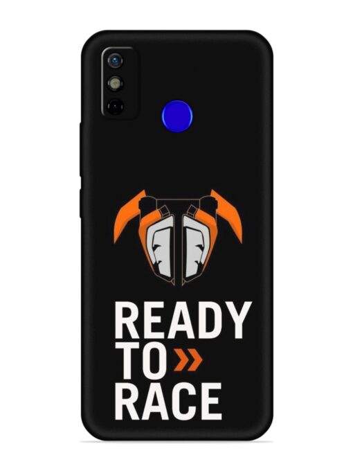 Ready To Race Embossed Soft Silicone Case for Tecno Spark Go (2020) Zapvi