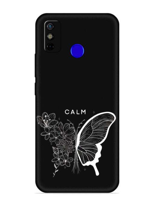 Calm Embossed Soft Silicone Case for Tecno Spark Go (2020)