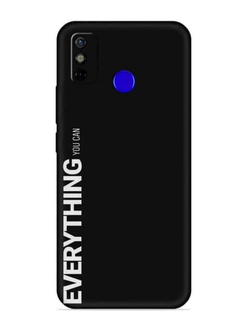 Everything You Can Embossed Soft Silicone Case for Tecno Spark Go (2020)