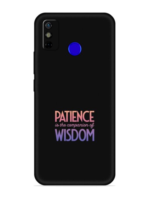 Patience Is The Embossed Soft Silicone Case for Tecno Spark Go (2020)