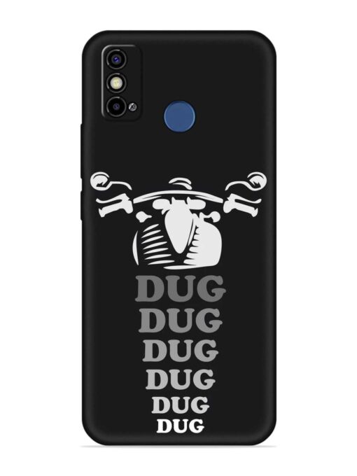 Dug Dug Dug Embossed Soft Silicone Case for Tecno Spark Go (2021)