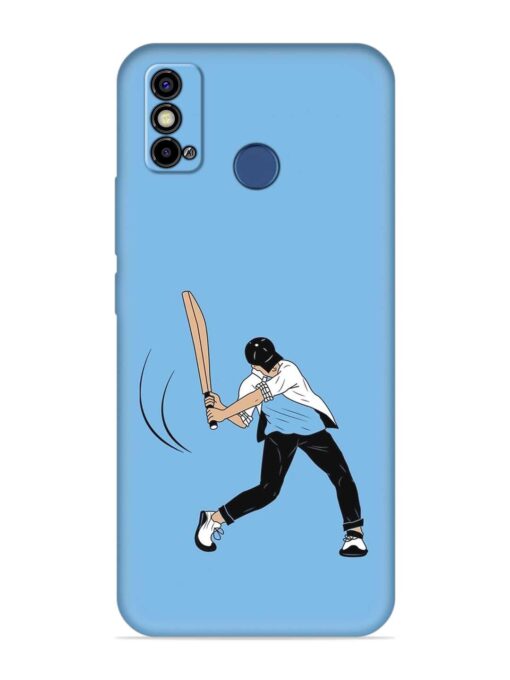 Cricket Gully Boy Embossed Soft Silicone Case for Tecno Spark Go (2021) Zapvi