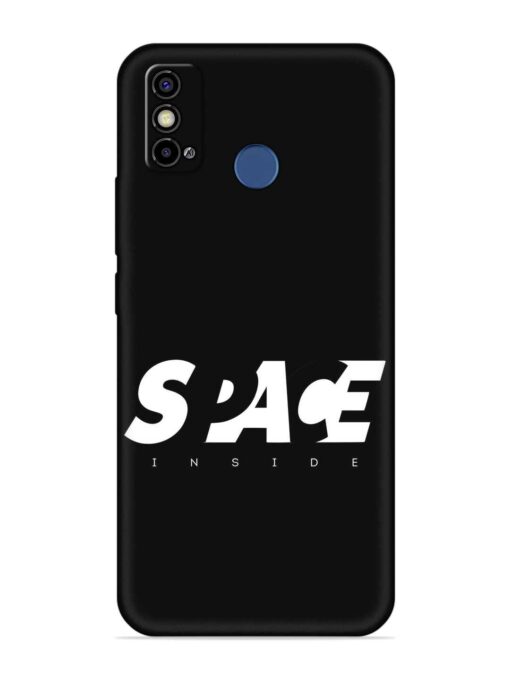 Space Typography Art Embossed Soft Silicone Case for Tecno Spark Go (2021) Zapvi