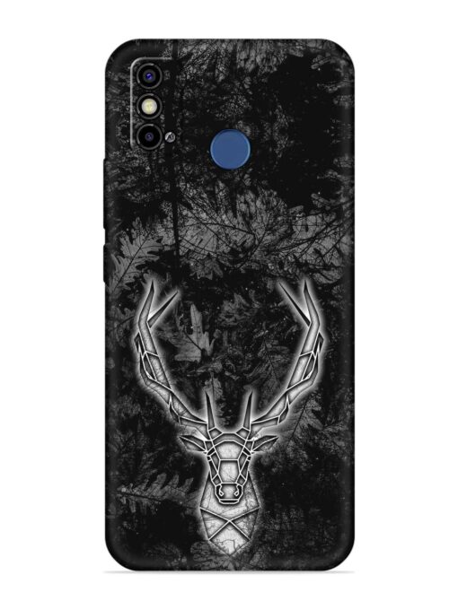 Ancient Deer Embossed Soft Silicone Case for Tecno Spark Go (2021) Zapvi