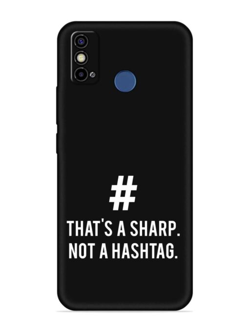 Thats Sharp Not Embossed Soft Silicone Case for Tecno Spark Go (2021) Zapvi