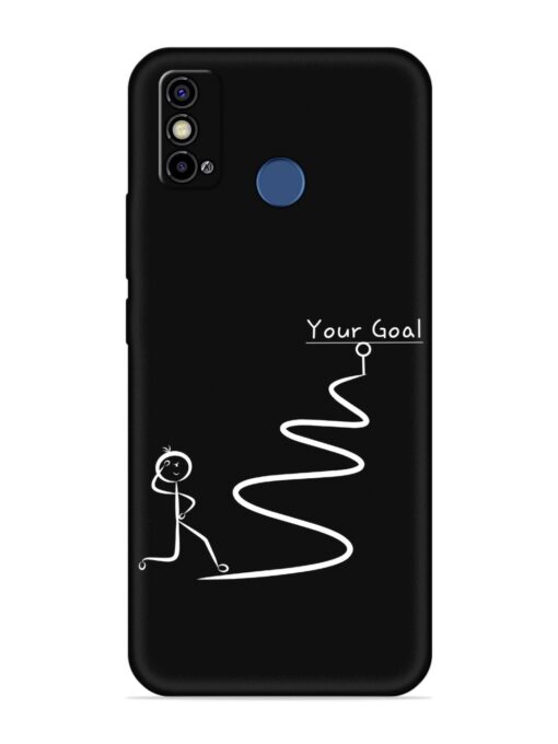 Your Goal Embossed Soft Silicone Case for Tecno Spark Go (2021) Zapvi