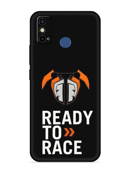 Ready To Race Embossed Soft Silicone Case for Tecno Spark Go (2021)