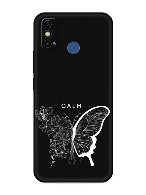 Calm Embossed Soft Silicone Case for Tecno Spark Go (2021) Zapvi