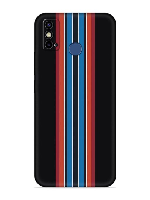 Vertical Strips Embossed Soft Silicone Case for Tecno Spark Go (2021)