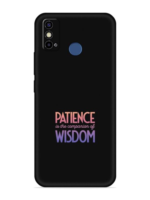 Patience Is The Embossed Soft Silicone Case for Tecno Spark Go (2021)