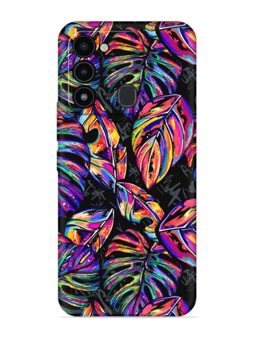 Tropical Seamless Vector Embossed Soft Silicone Case for Tecno Spark Go (2022) Zapvi