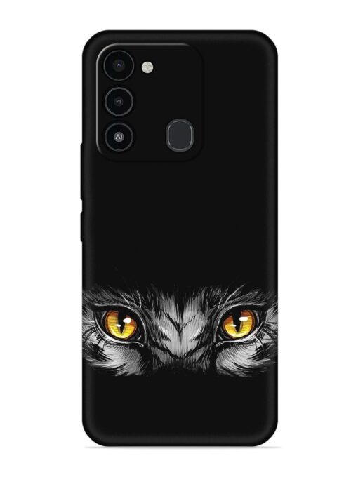 Scary Eye Embossed Soft Silicone Case for Tecno Spark Go (2022) Zapvi