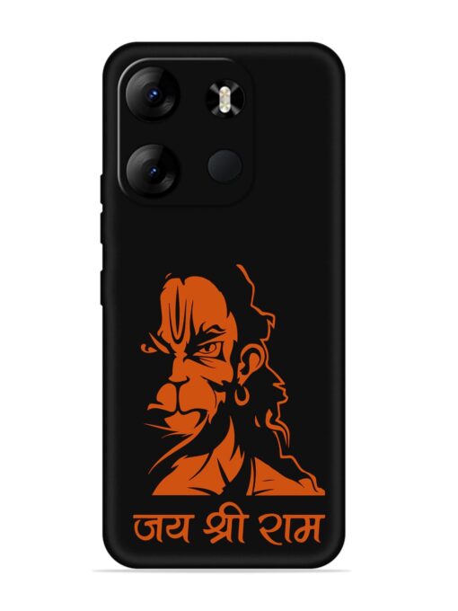 Angry Hanuman Embossed Soft Silicone Case for Tecno Spark Go (2023) Zapvi