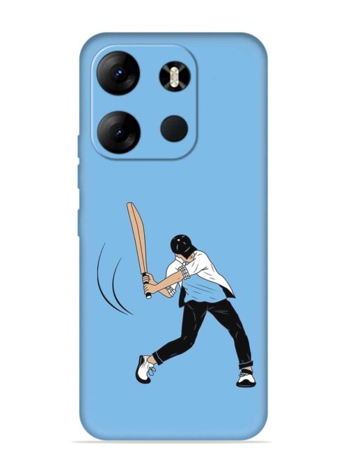 Cricket Gully Boy Embossed Soft Silicone Case for Tecno Spark Go (2023) Zapvi