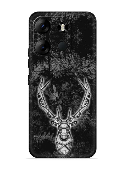 Ancient Deer Embossed Soft Silicone Case for Tecno Spark Go (2023) Zapvi