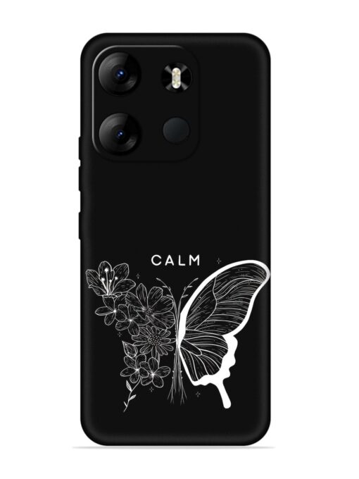 Calm Embossed Soft Silicone Case for Tecno Spark Go (2023) Zapvi